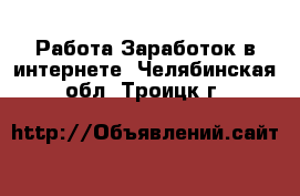 Работа Заработок в интернете. Челябинская обл.,Троицк г.